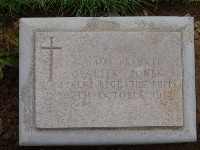 Struma Military Cemetery - Jones, Walter